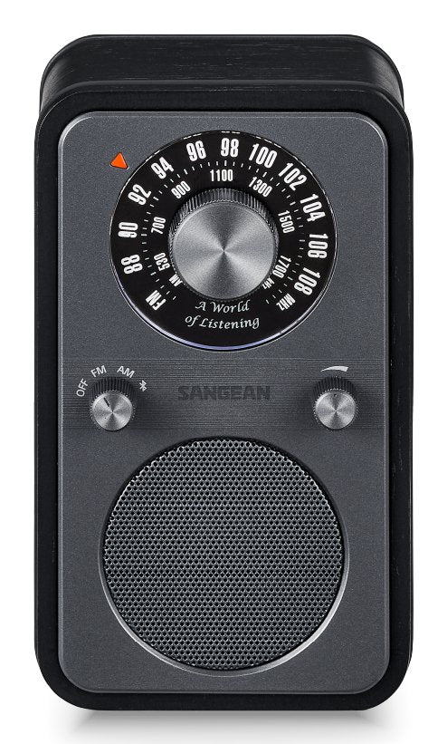 Sangean WR-9 Roble Medianoche Radio Analógica Wood With Am Fm Bluetooth — image 1