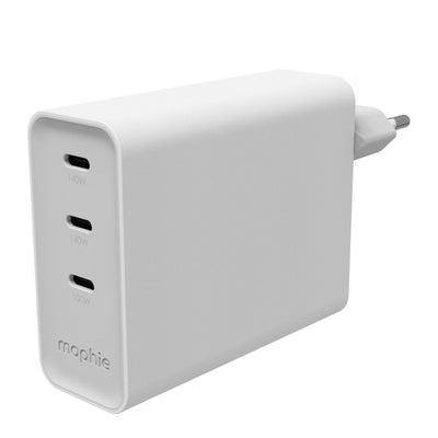 Zagg Mophie Power Supply GaN 140W 3X Usbc 2026 White — image 1
