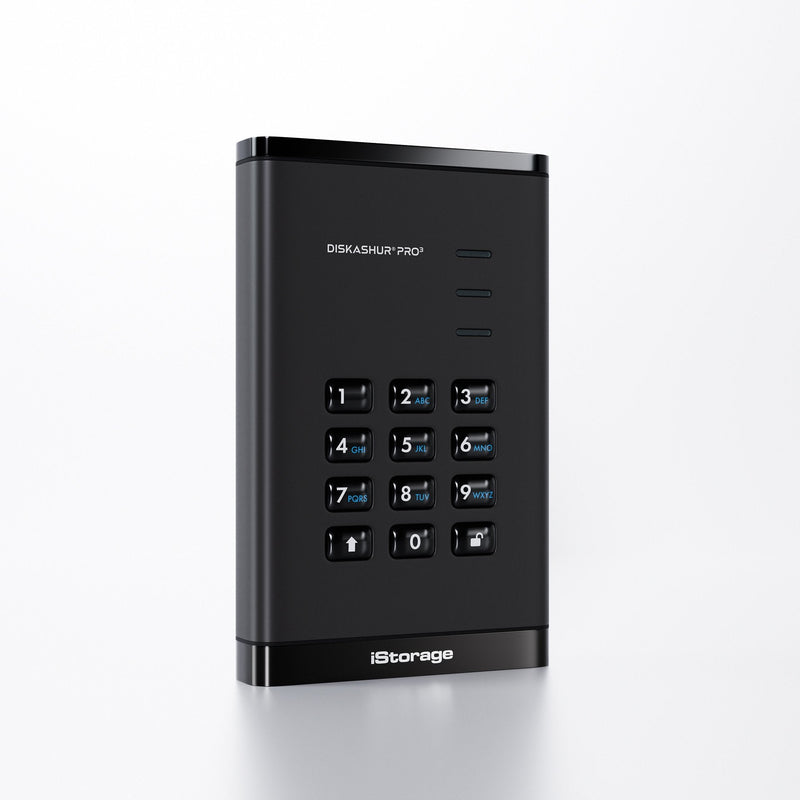 Istorage Diskashur PRO3 HDD 256-BIT 5TB Fips 140-3 Level 3