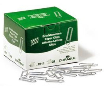Durable Clips 32MM 1000 Pieces Galvanizados — image 1