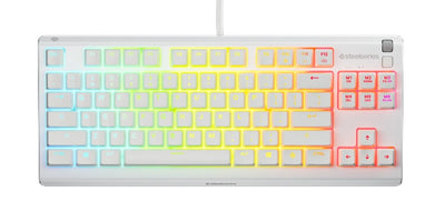 Steelseries Keyboard English Apex 3 Tkl Gaming RGB White Keyboard Usa — image 1