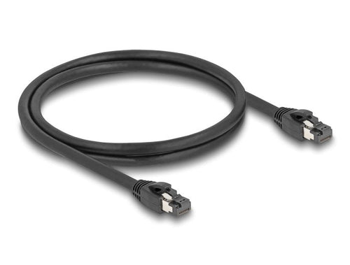 Delock Network Cable RJ45 CAT.8.1 S/FTP 1M Bis 40Gbps Black — image 1