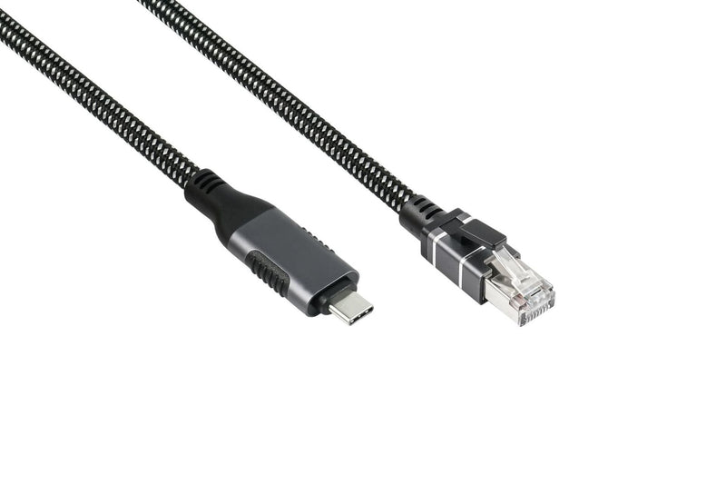 Good Connections Ethernet- USB Cable -c RJ45, Antracita, 3,0M