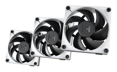 Hyte Fan Thicc FP12 Triple Fan Pack + Nexus Portal, Black/Grey — image 1