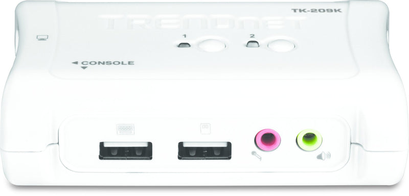 Trendnet Conmutador KVM TK-209K 2PC With 1 Body Only Keyboard And Mouse