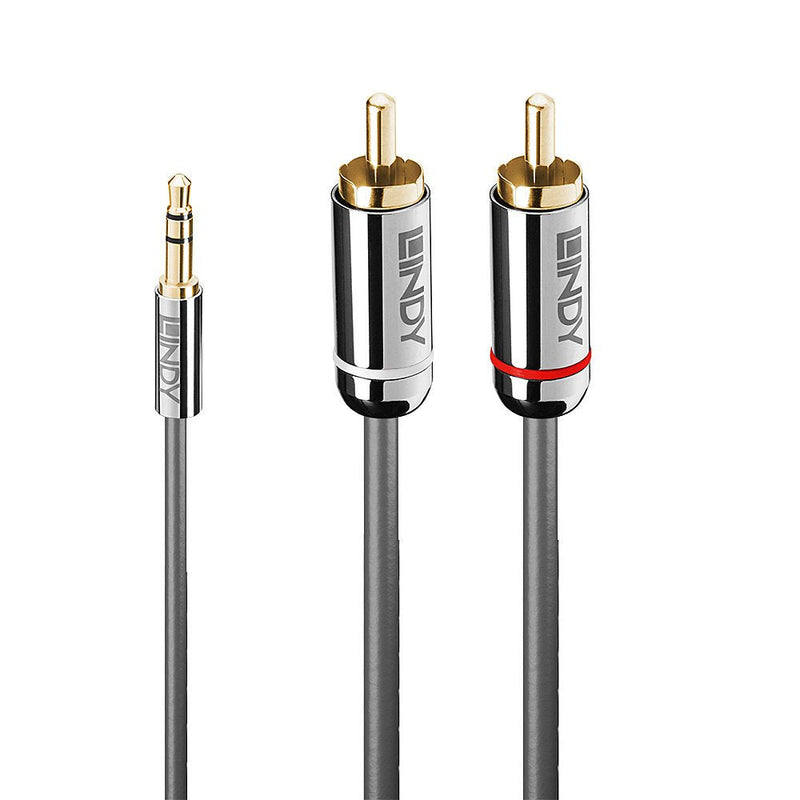 Lindy Cable Audio a Phono 3.5MM Cromo Line 5M