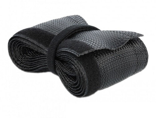 Delock Case Trenzada With Closure Velcro 10M X 32MM Black — image 1