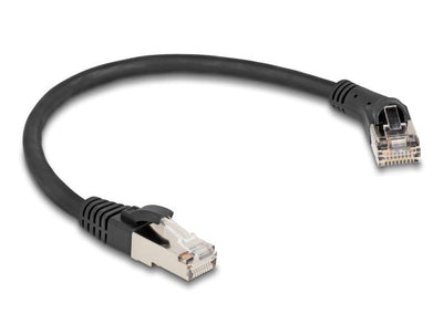 Delock RJ45 Network Cable CAT.8.1 S/FTP Male 45° Nach Rechts Angular — image 1