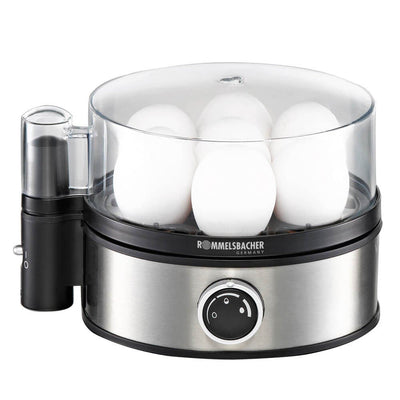 Rommelsbacher Cuecehuevos Er 400, 7 Huevos 400W Black Steel Inoxidable, Transparent — image 1
