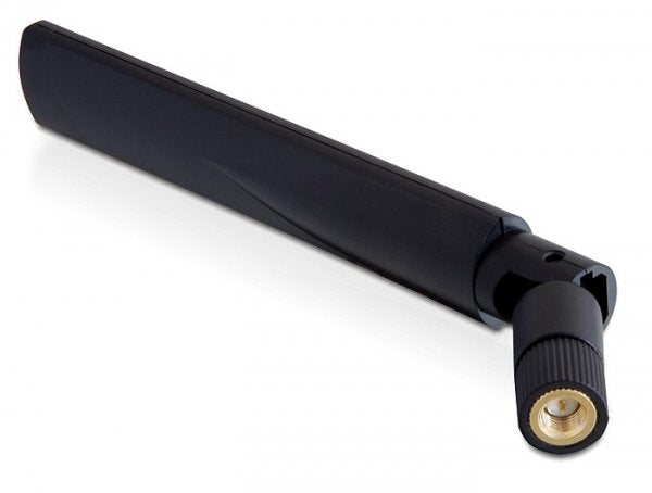 Delock Gsm / Umts Antenna Sma Male 1,0 - 3,5 dBi Omnidir.l With Kipp. Black