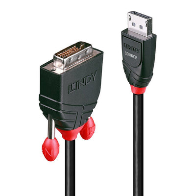 Lindy 41491 Cable 2M DisplayPort DVI Black — image 1