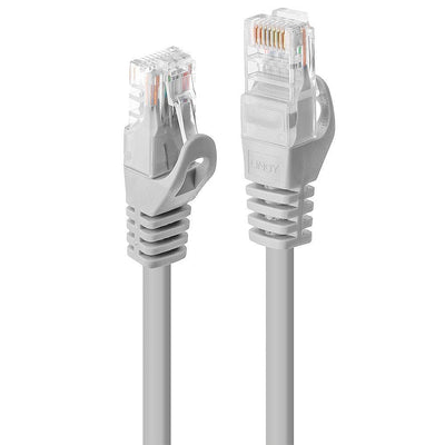 Lindy Network Cable CAT.6 U/UTP Basic Grey 3.00M — image 1