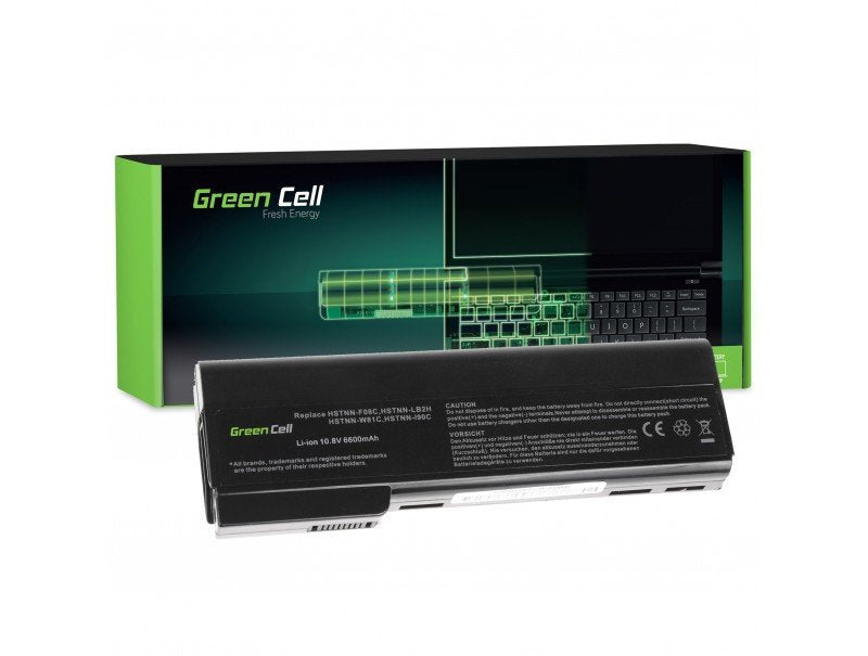 Green Cell Battery Laptop HP Elitebook 8460P Probook 6360B 6460B / 11,1V 6600MAH