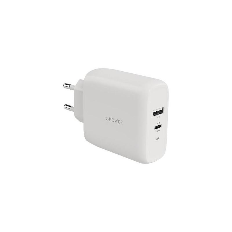 2-POWER Wall Charger Pd 20W USB-C & 12W USB-A General Consumer Electronics 2PWC32W02-EU