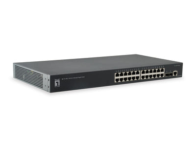Levelone Switch 24X Ge GTL-2661 2XGSFP 19 — image 1