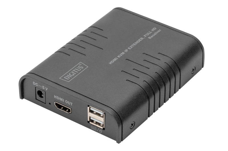Digitus Receptor Extensor IP KVM HDMI , Cable Full HD 1,2M