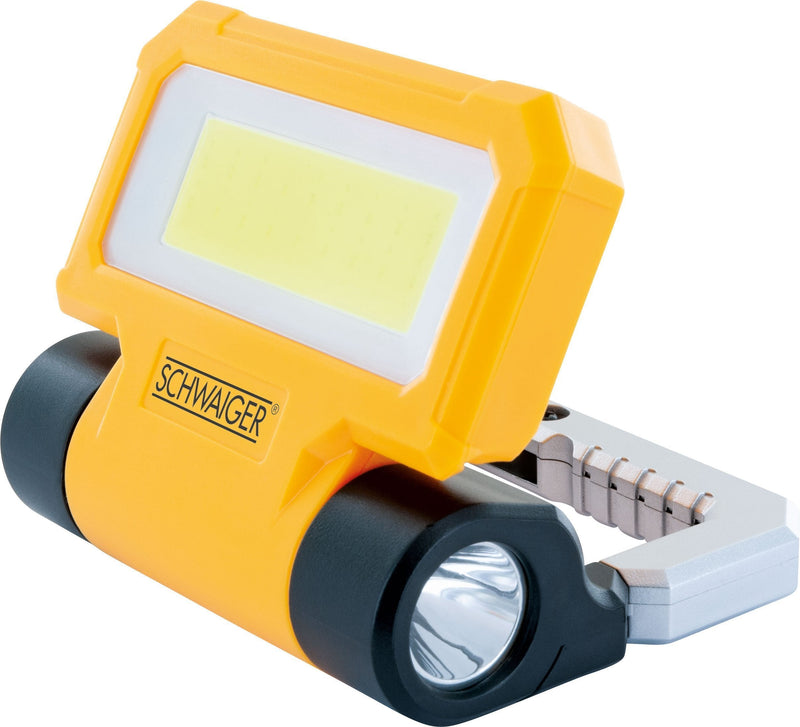 Schwaiger Lamp Trabajo LED With Linterna 300LM Sch./Gel