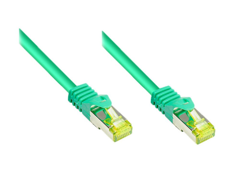 Good Connections Cable Network M. CAT.7 Rohcable Green 1M