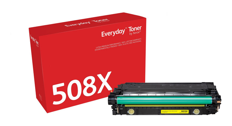 High Yield Yellow Toner Supl Cartridge Like HP 508X For