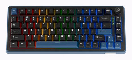 Ducky Keyboard Mecánico Ok-m 75 75% Tri-mode Hot-swap RGB Ta
