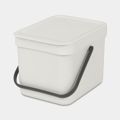 Brabantia Sort & Go Abfallbehäl. Light Grey 6 L — image 1