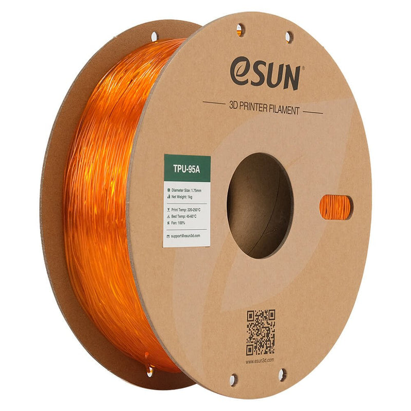 ETPU-95A 1,75MM Transparent Orange 1KG