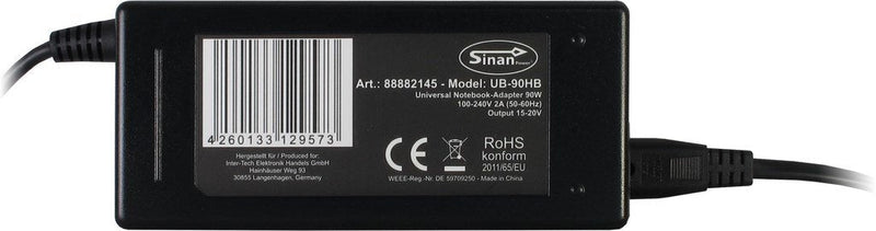 Inter-tech Charger Universal 90W Sinan UB-90HB
