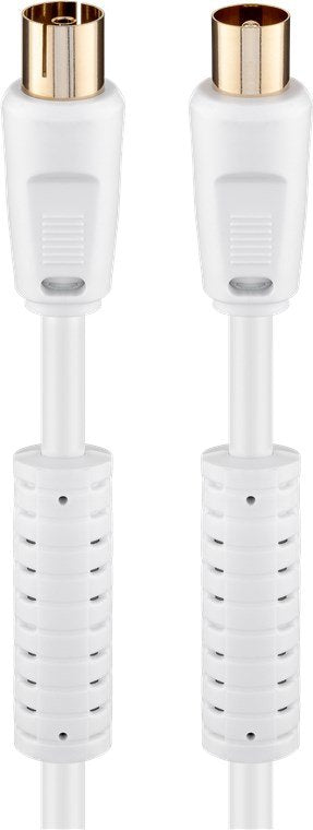 Antenna Connection Cable 100% Shielded, Ferrite, Gold Plate