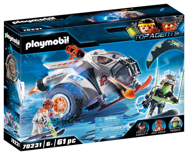 Playmobil Top Agents 70231 Spy Team Snow Glider