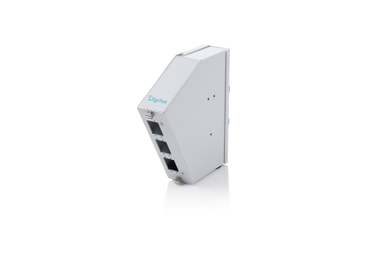 Digitus Lwl Carriles Din 6 Sc Dx/Lc Quad Abgewinkelt Grey