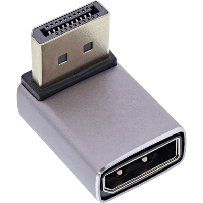 Inline® DisplayPort 1.4 Adapter, DisplayPort Male / Female, 90° Top, 8K UHD — image 1
