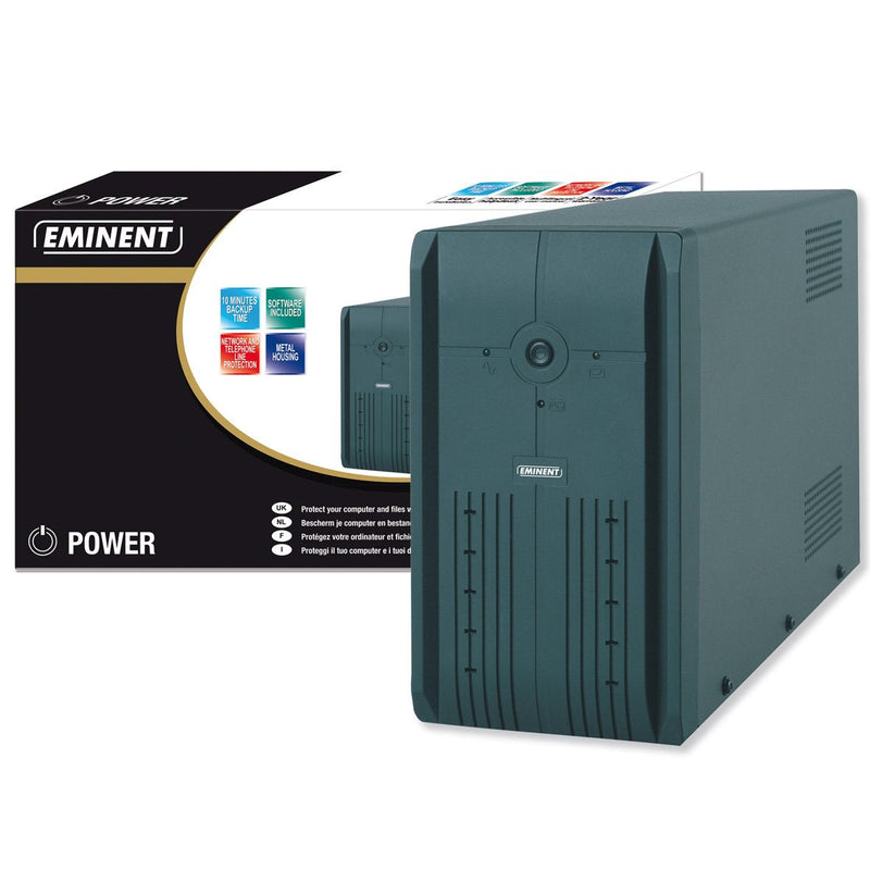 Eminent UPS UPS 600VA/360W/ RS232 + USB