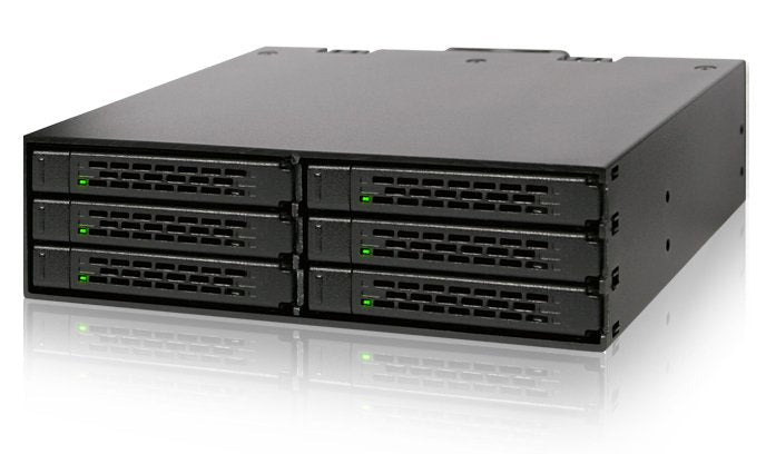 Icy Dock MB996SP-6SB Panel Bahía Hard Drive Black
