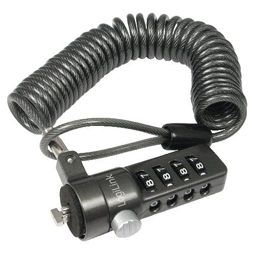 Logilink NBS004 Cable Antirrobo Black 1,8M