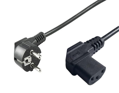 Microconnect PE010530 Cable Transmisión Black 3M CEE7/7 C13 Acoplador — image 1