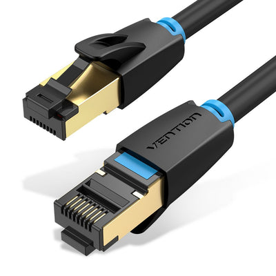 Vention Network Cable RJ45 SFTP Ikabd CAT.8 50CM Black — image 1