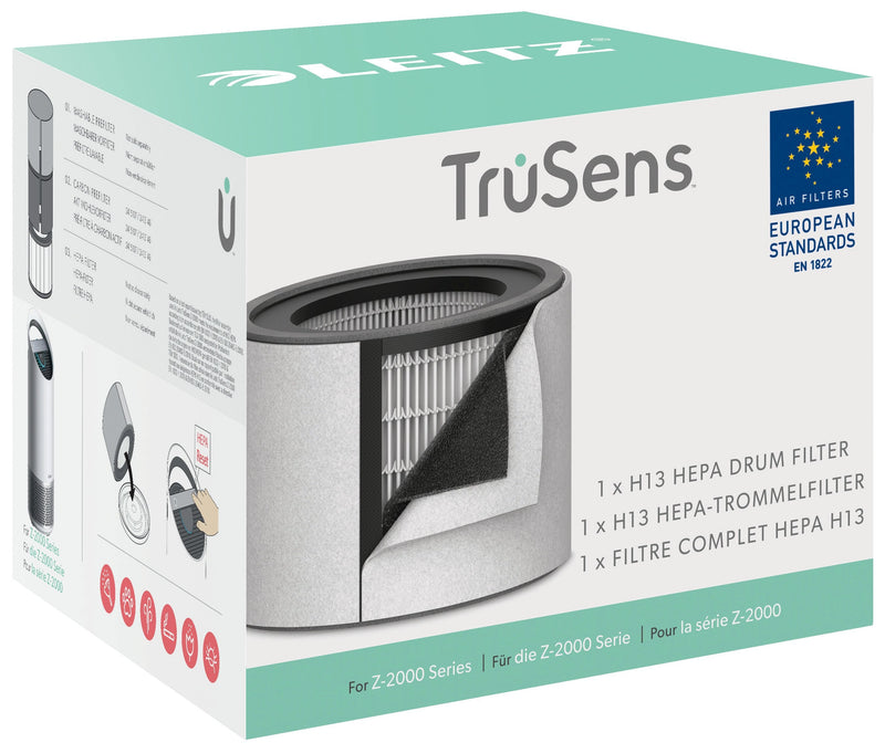 Leitz Filter Hepa 3 1 H13 Spare Part Purifier Air Medium Trusens Z-2000/Z-2500 - Captura 99,95% Particulas Ult