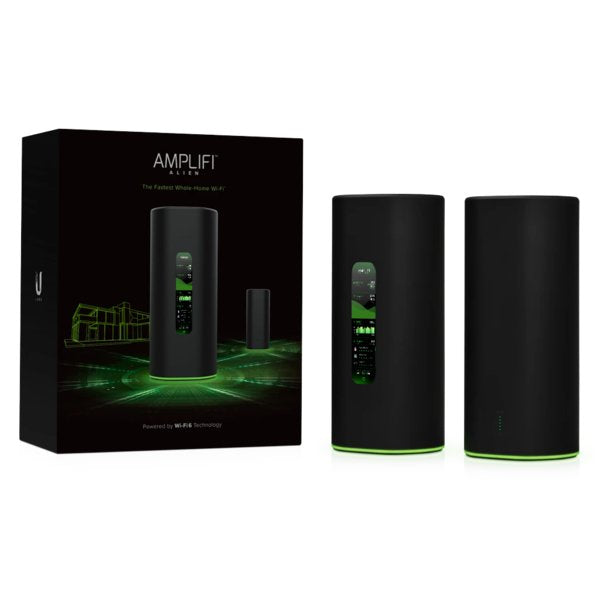 Amplifi Alien Wi-Fi Kit Router Wireless Gigabit Ethernet Double Band (2,4GHZ 5GHZ) Black Green