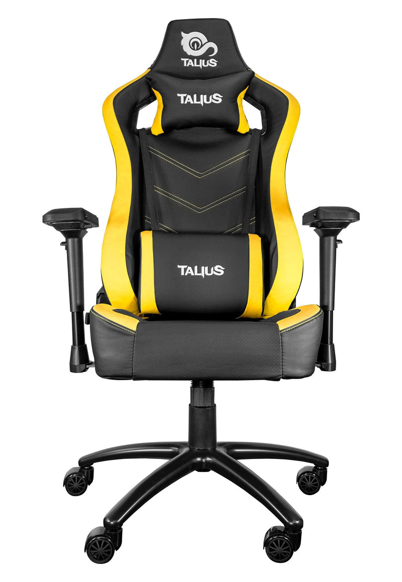 Talius Chair Vulture Gaming Black/Yellow Butterfly, Base Nylon, Wheels Nylon, 4D