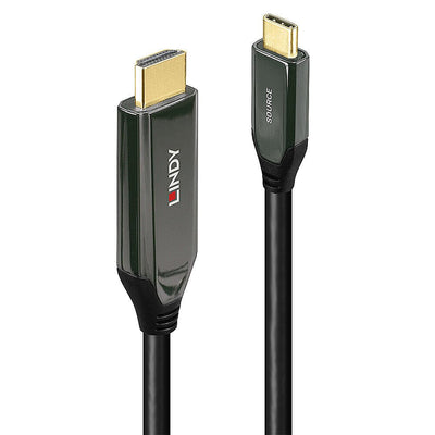 Lindy 43369 USB Cable Type-c a HDMI Type a 3M 8K60 — image 1