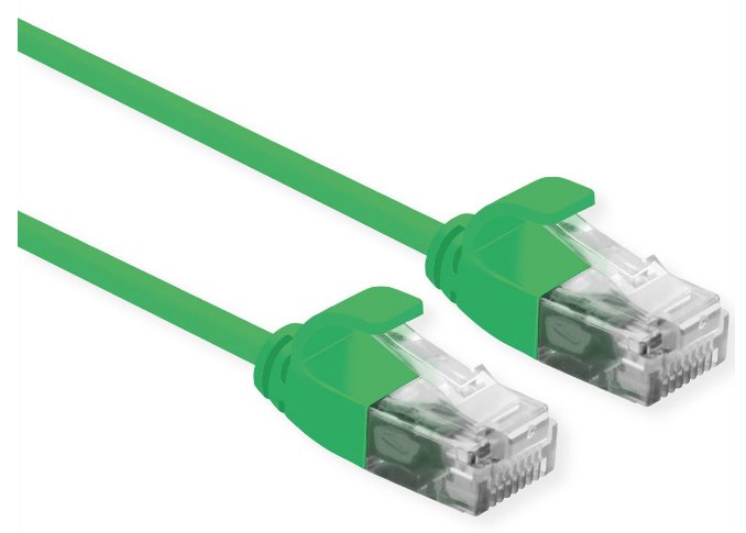 Roline UTP Datacenter Network Cable CAT.6A (class Ea), Lsoh, Slim, Grn, 5M