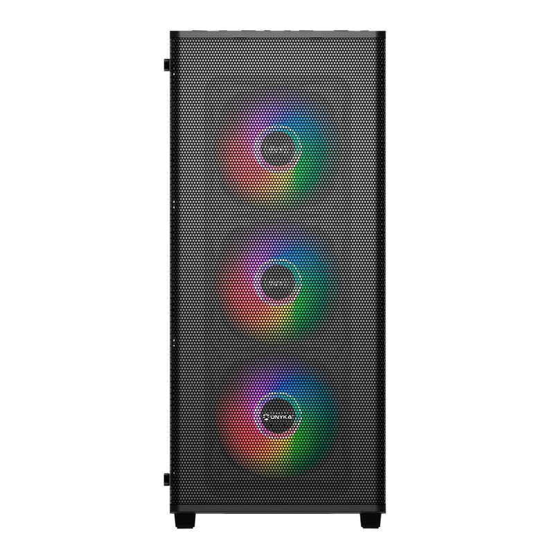 Box ATX Unyka Gaming Mir 100 Black Window Argb( Without FUENTE)511303