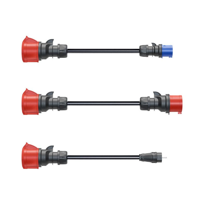 Set Of Adaptadores Go- And Gemini Flex 22KW, Set Of 3 Pieces Black 30CM) CH-04-07