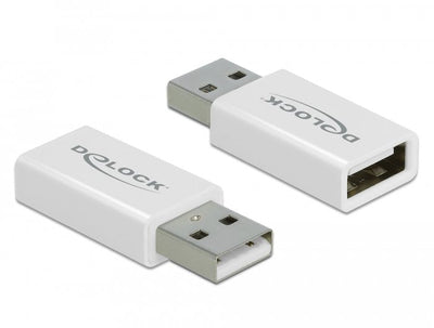 Delock Adapter USB 2.0 Type a Male a Bloqueador Datos Female Type a — image 1