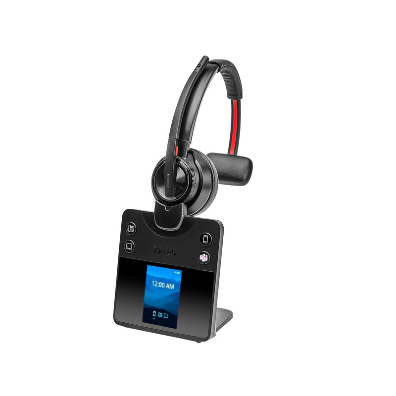 Poly Headphones Monoaurales Savi 8410 Office With Certificación Microsoft Teams Dect 1880-1900MHZ