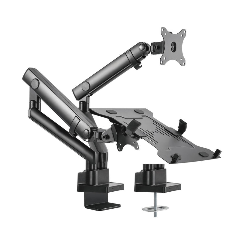 Aisens Desk Mount Pro Contrapeso Rotating And Tilt Laptop And Monitor (17-32) - Colour Black