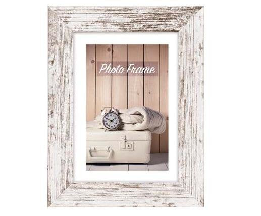Zep Frame Wood Nelson 6 White/Brown 30X40 V21346