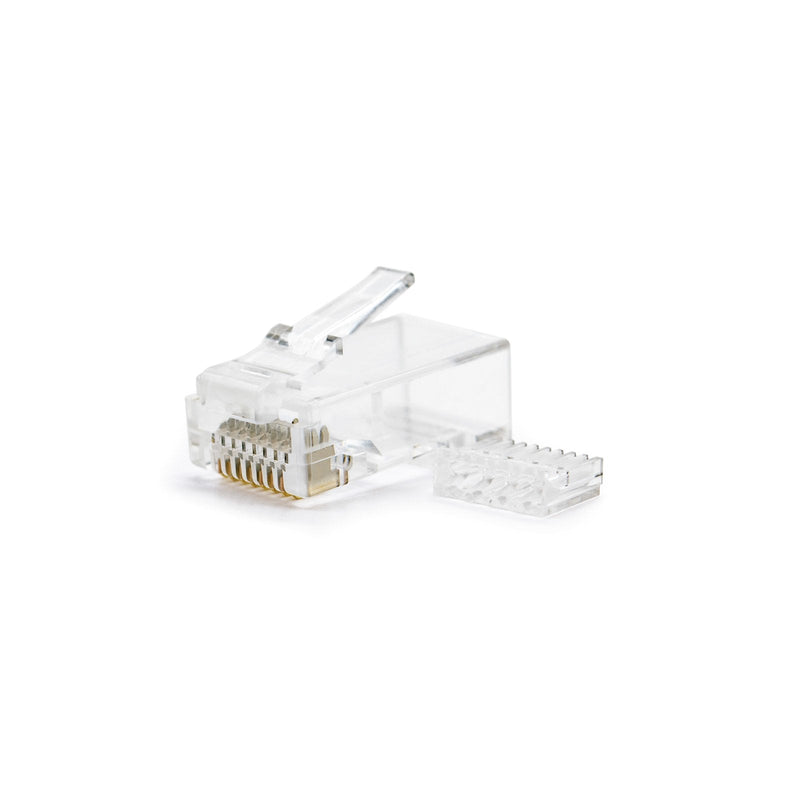Nanocable Pack 50 Connectors RJ45 8 Hilos CAT.6 - Transparent