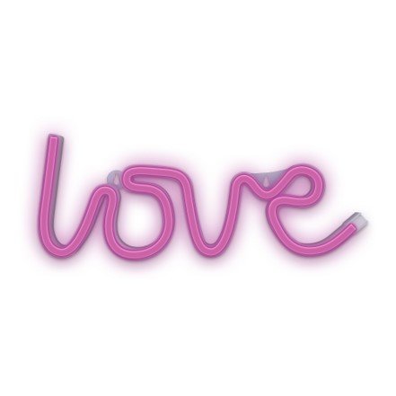 Forever Lamp Neon LED Love Pink