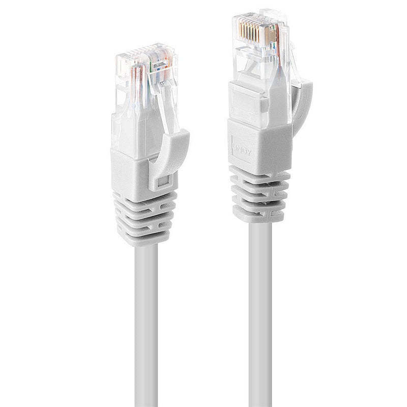 Lindy Network Cable CAT.6 U/UTP White 0.50M